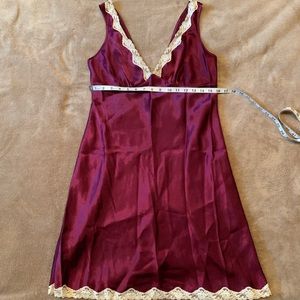 Victoria’s Secret slip style nightgown with lace
